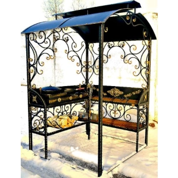 Беседка с мангалом МР-2